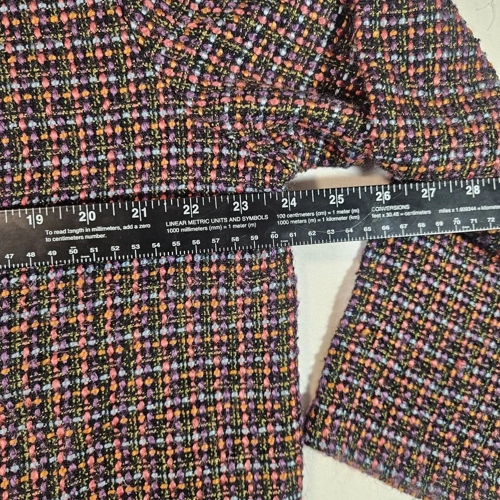 Vintage Sarah Bentley Blazer Jacket Women's Size 18W Boucle Acrylic Tweed‎